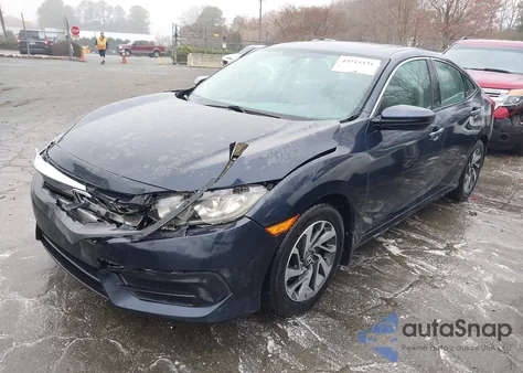 2016 Honda Civic Ex из США, поврежденный, VIN 19XFC2F79GE079154
